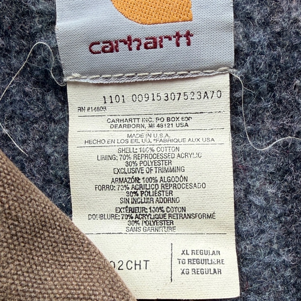 Carhartt Chore Duck Vintage Jacket - Picture 4 of 12